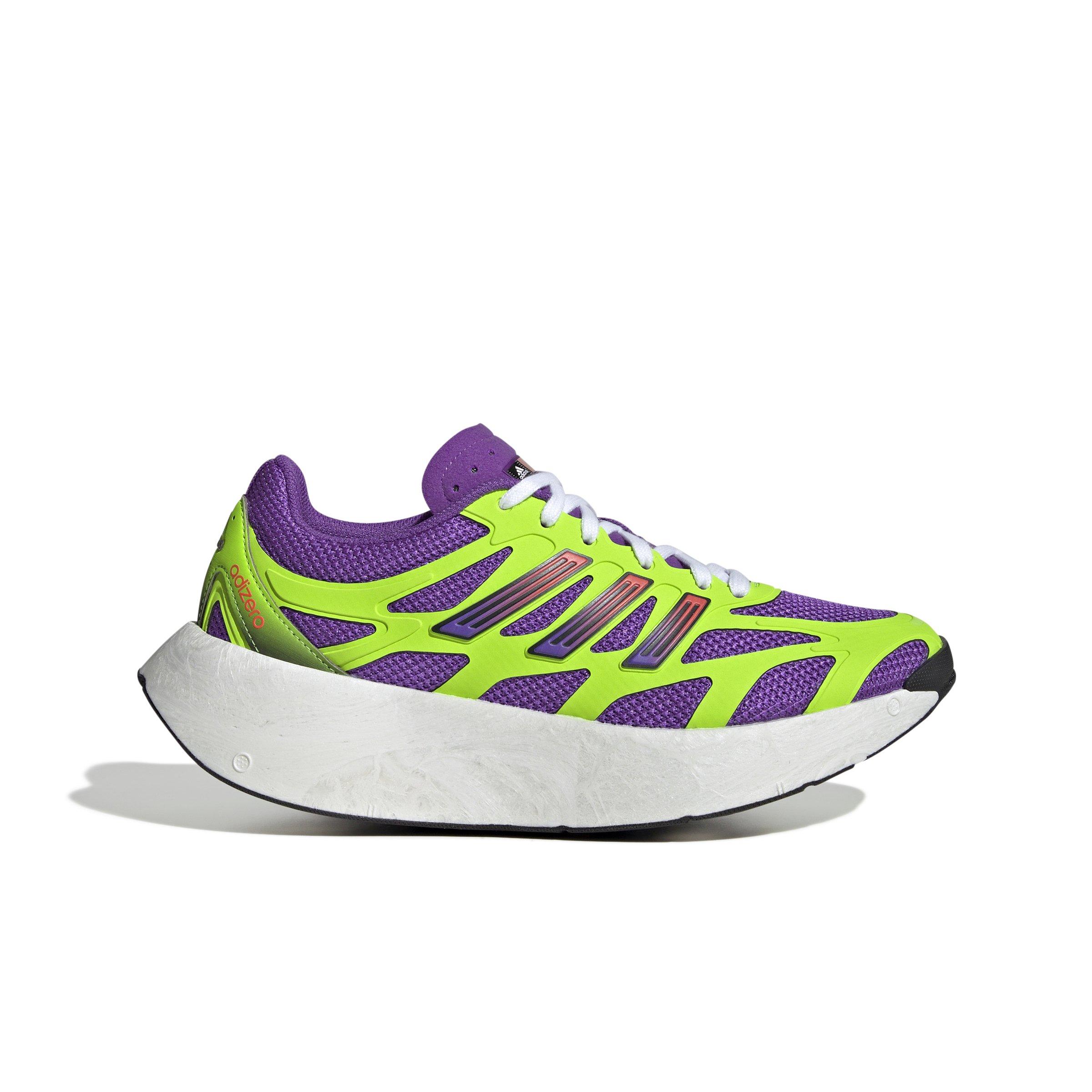 ★adidas★ Adizero Aruku Purple Solar Green Adidas Women's Adizero Aruku 'Active Purple/Solar Green